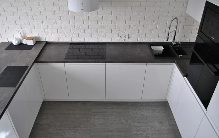 Кухонный гарнитур без столешницы фото Кухни Со Столешницей 80 См Фото - Mixyfotos.ru