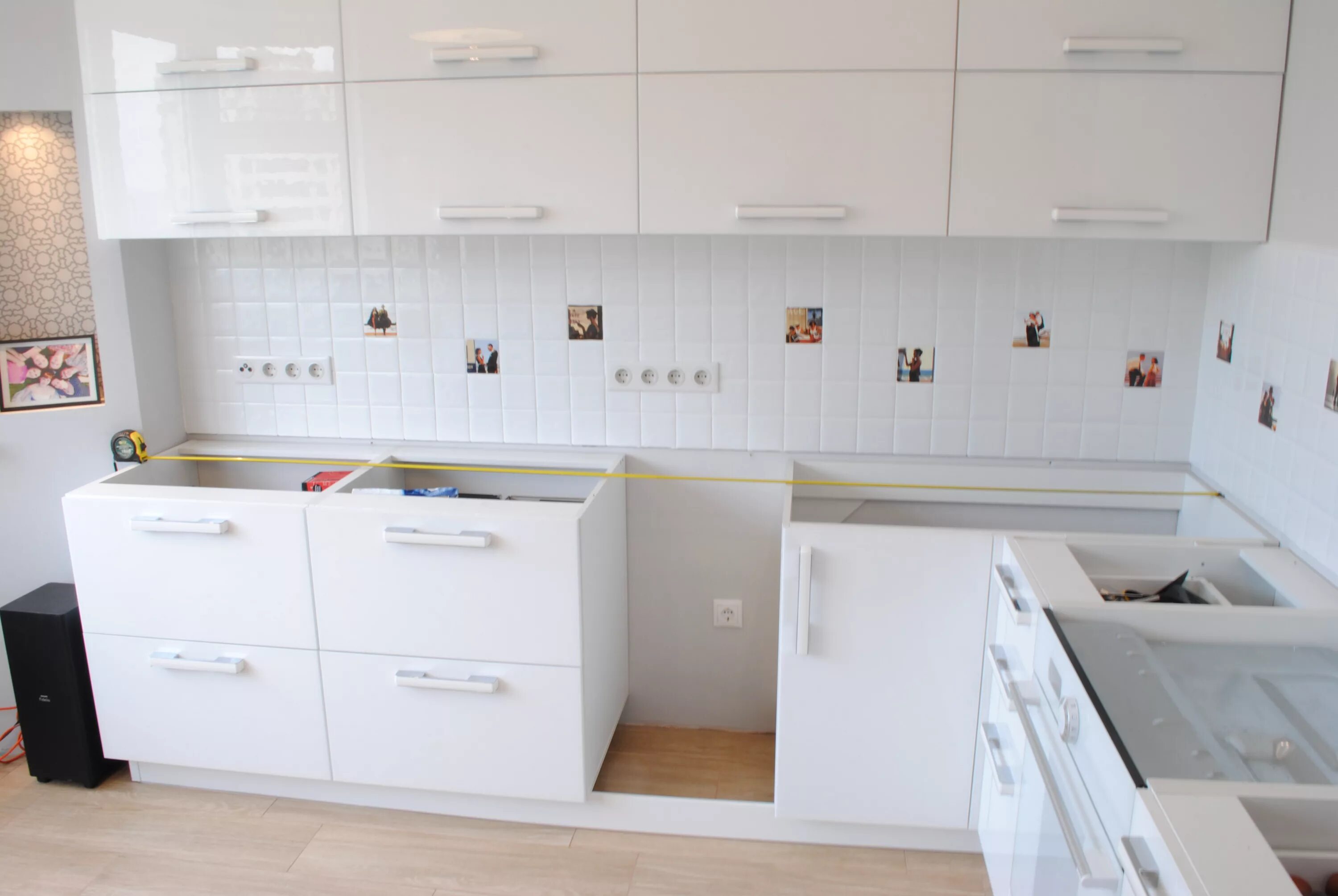 Кухонный гарнитур без столешницы фото Кухня без столешницы: найдено 81 изображений