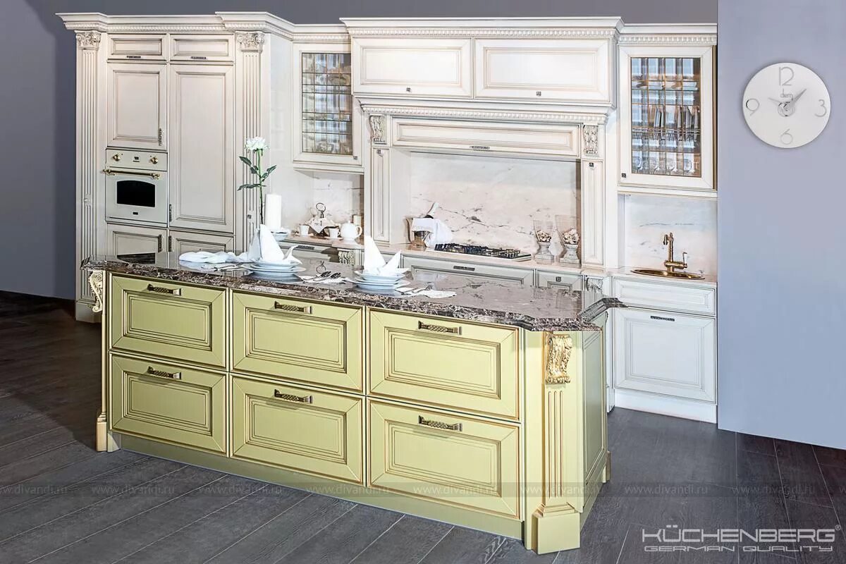 Кухонный гарнитур бристоль фото Кухонный гарнитур "Kuchenberg BRISTEL PRO" (72000 р) - Диванди