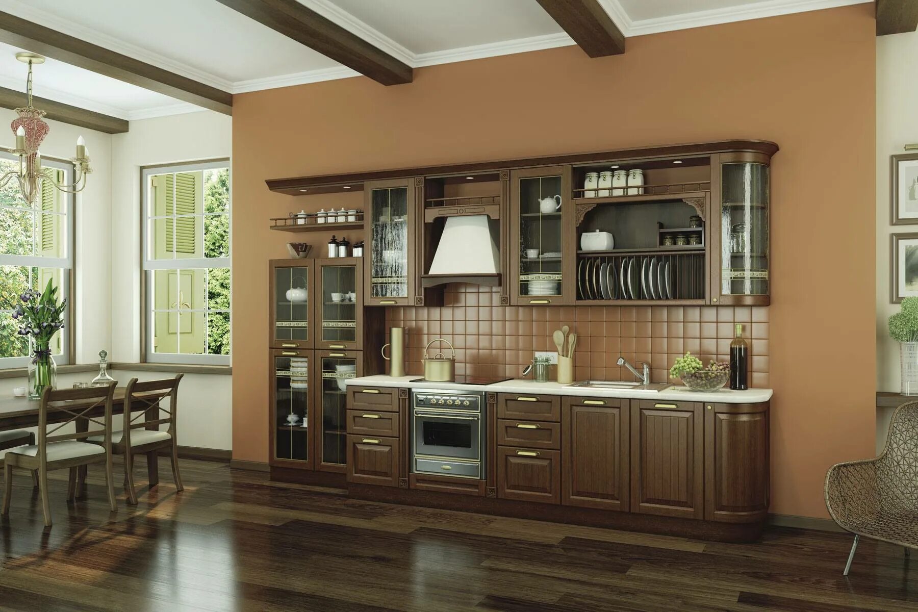 Кухонный гарнитур бристоль фото Время горячих скидок! - интернет магазин мебели фабрики Stolline