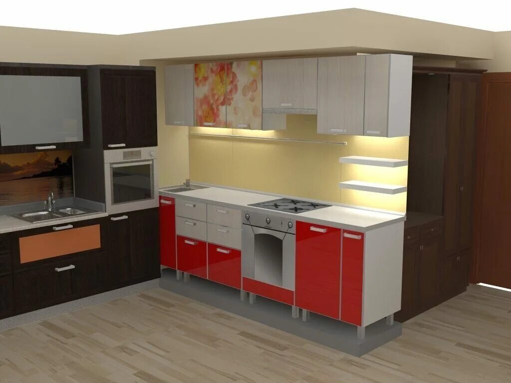 Кухонный гарнитур чебоксары фото Кухня Печать купить по цене 82 300 руб. с профессиональной сборкой и доставкой п