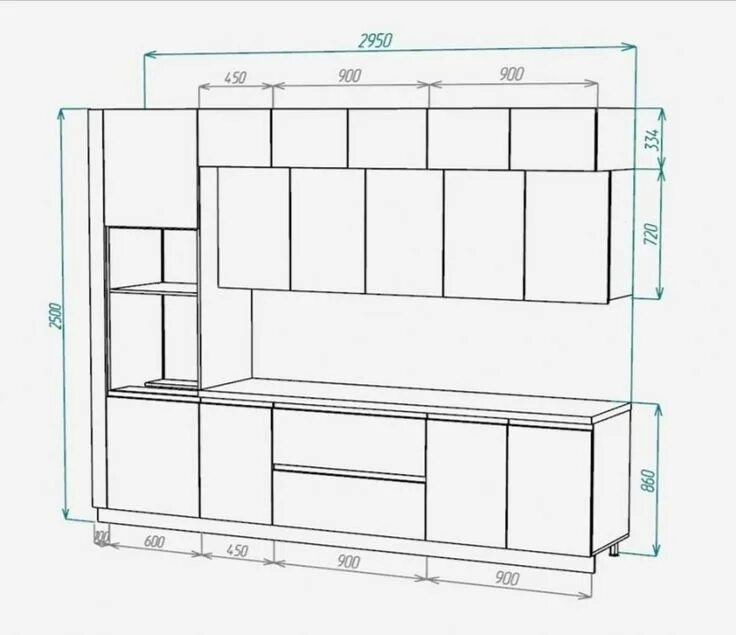 Кухонный гарнитур чертежи фото Пин на доске disegni in pianta в 2024 г Дизайн небольшой кухни, Планы кухни, Инт