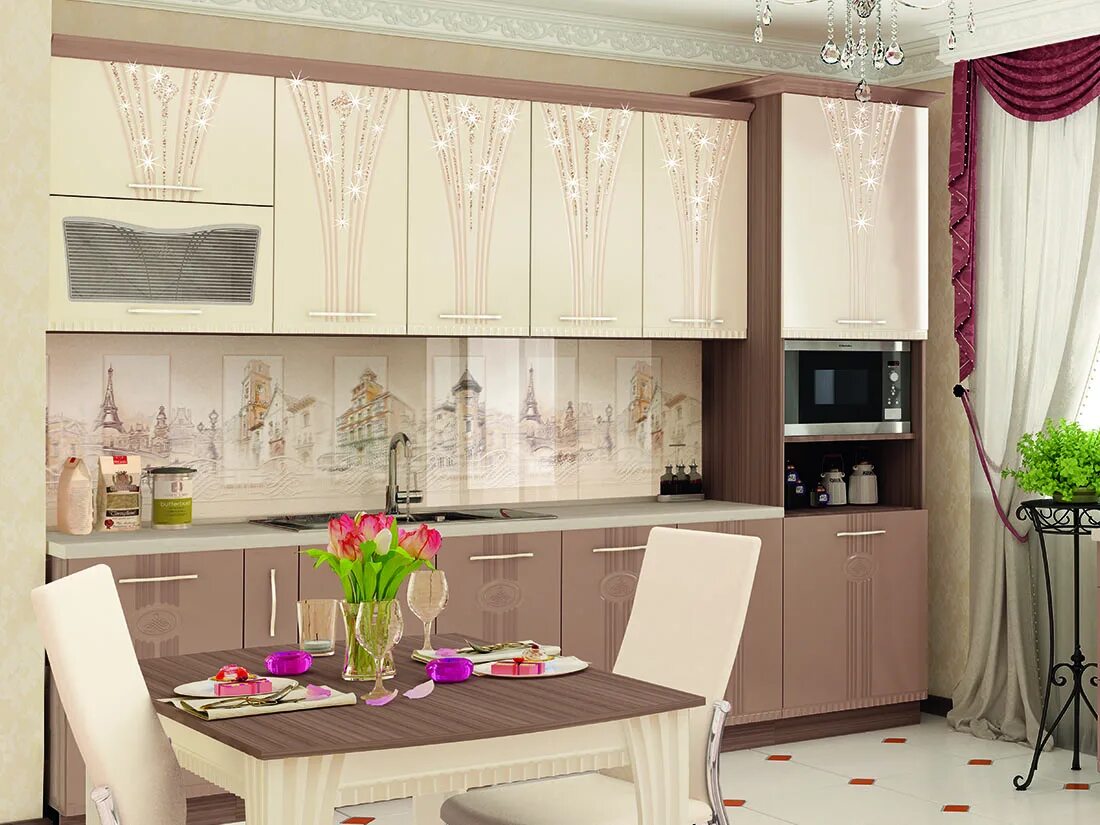 Кухонный гарнитур давита фото Давита мебель кухни каталог