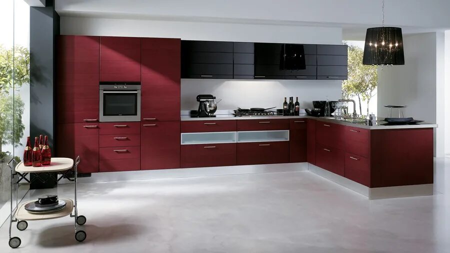 Кухонный гарнитур дизайн фото цена Кухня Scavolini Rainbow - купить в Москве мебель для кухни по выгодным ценам - Д