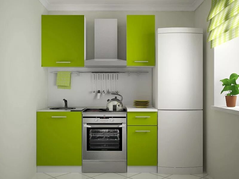 Кухонный гарнитур для маленькой кухни фото Недорогие кухни на дачу Кухня в частном доме Купить кухню на дачу Кухни для заго