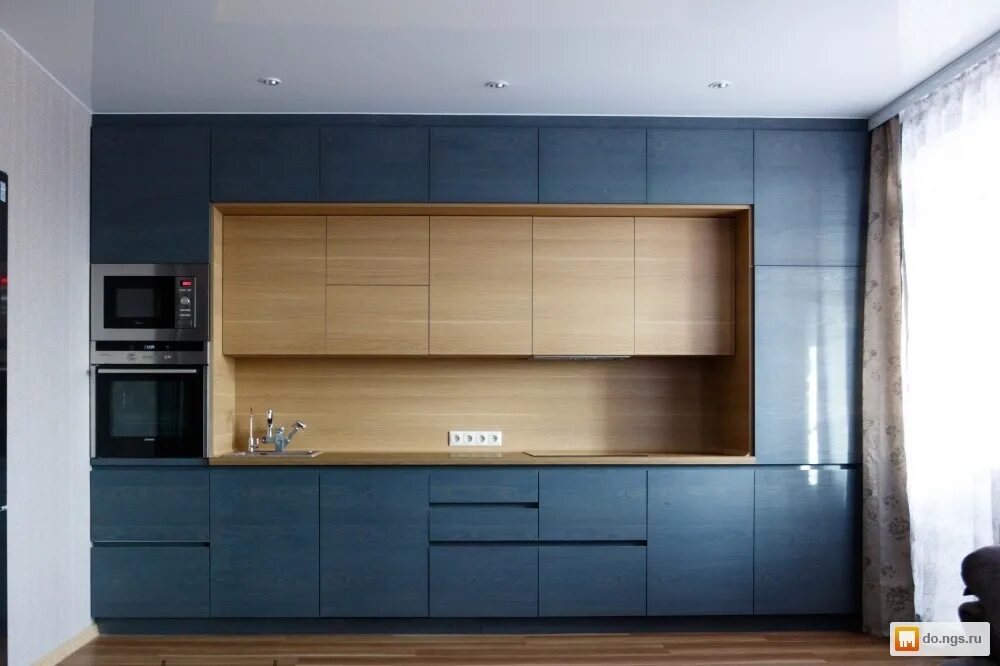 Кухонный гарнитур до потолка прямой фото Кухонные гарнитуры. Шкаф - бесплатные объявления в Новосибирске