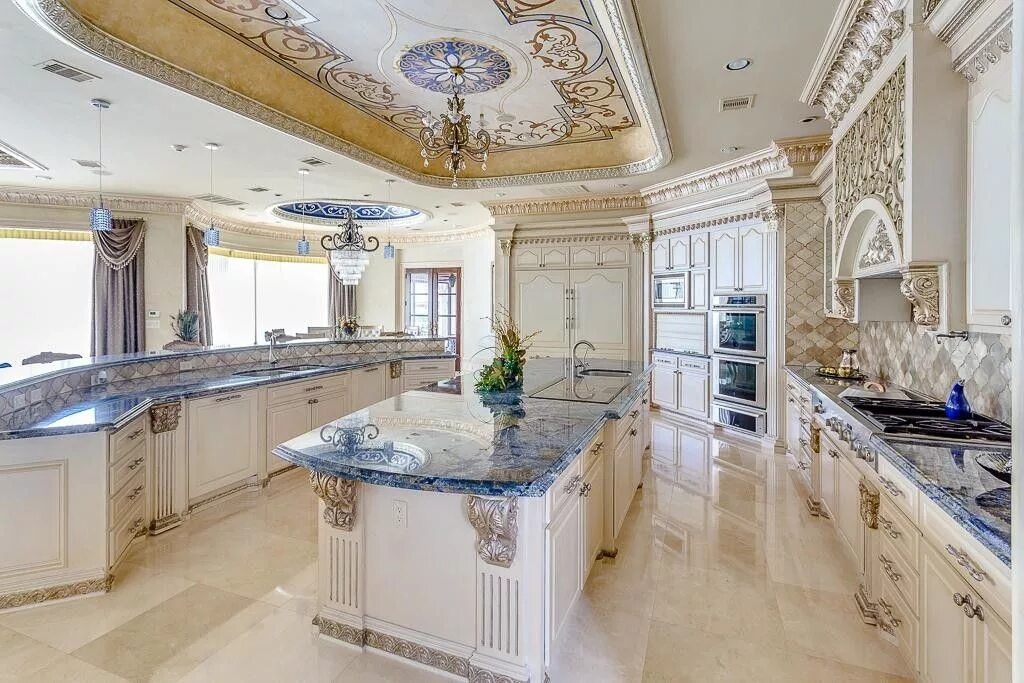 Кухонный гарнитур дорогие фото дизайн под ключ Luxury kitchens, Mediterranean kitchen design, Luxury kitchen