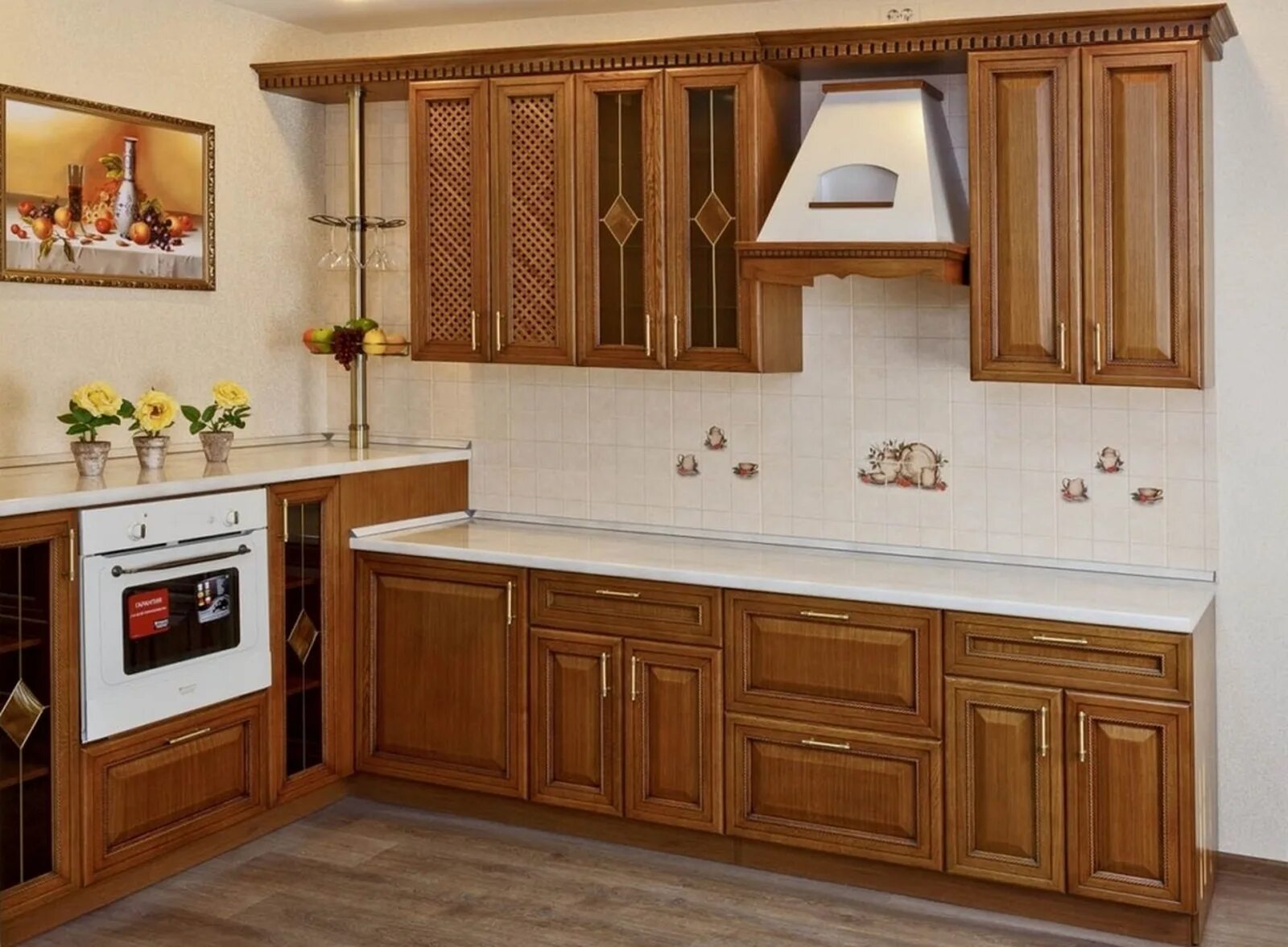 Кухонный гарнитур дуб фото Фото № 12657