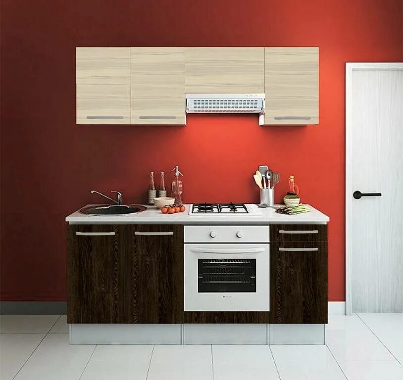 Кухонный гарнитур эконом фото Недорогие кухни эконом класса - сравнение цен в России