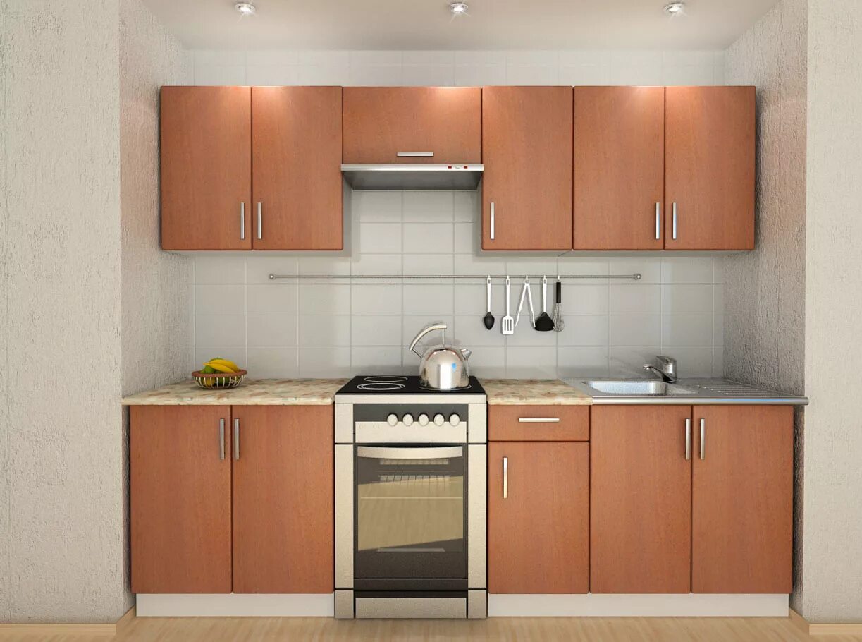 Кухонный гарнитур эконом фото Кухни класса "эконом": красиво, функционально, недорого - СвойСтиль