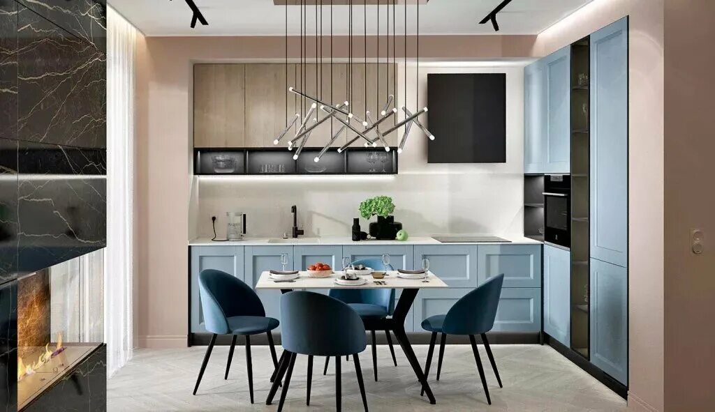 Кухонный гарнитур фото дизайн 2024 Дизайн кухни 2024-2025: модные идеи и тренды Стильные Кухни и Интерьеры Дзен