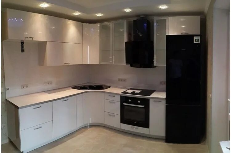 Кухонный гарнитур фото дизайн угловые Угловая кухня Коррополи - заказать по цене от 17607 руб. от производителя с дост