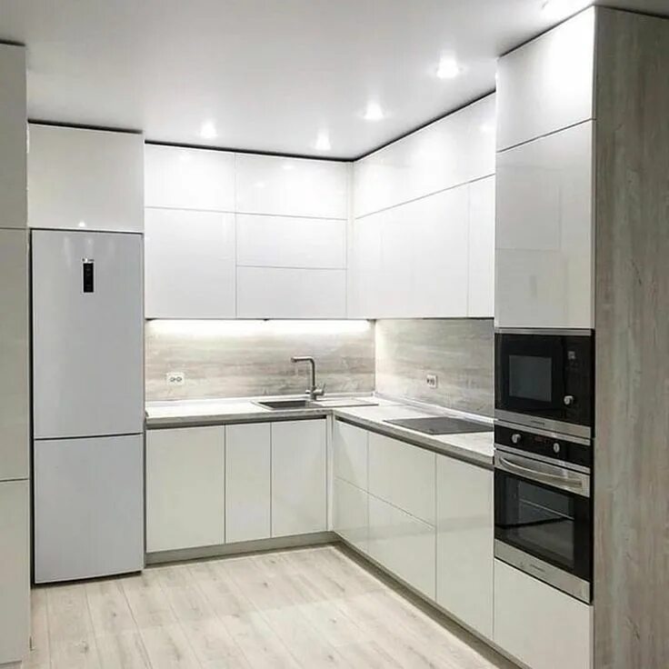 Кухонный гарнитур фото дизайн угловые современные Пин от пользователя наталья на доске Интерьер кухни в 2023 г Элитные кухни, Кухн