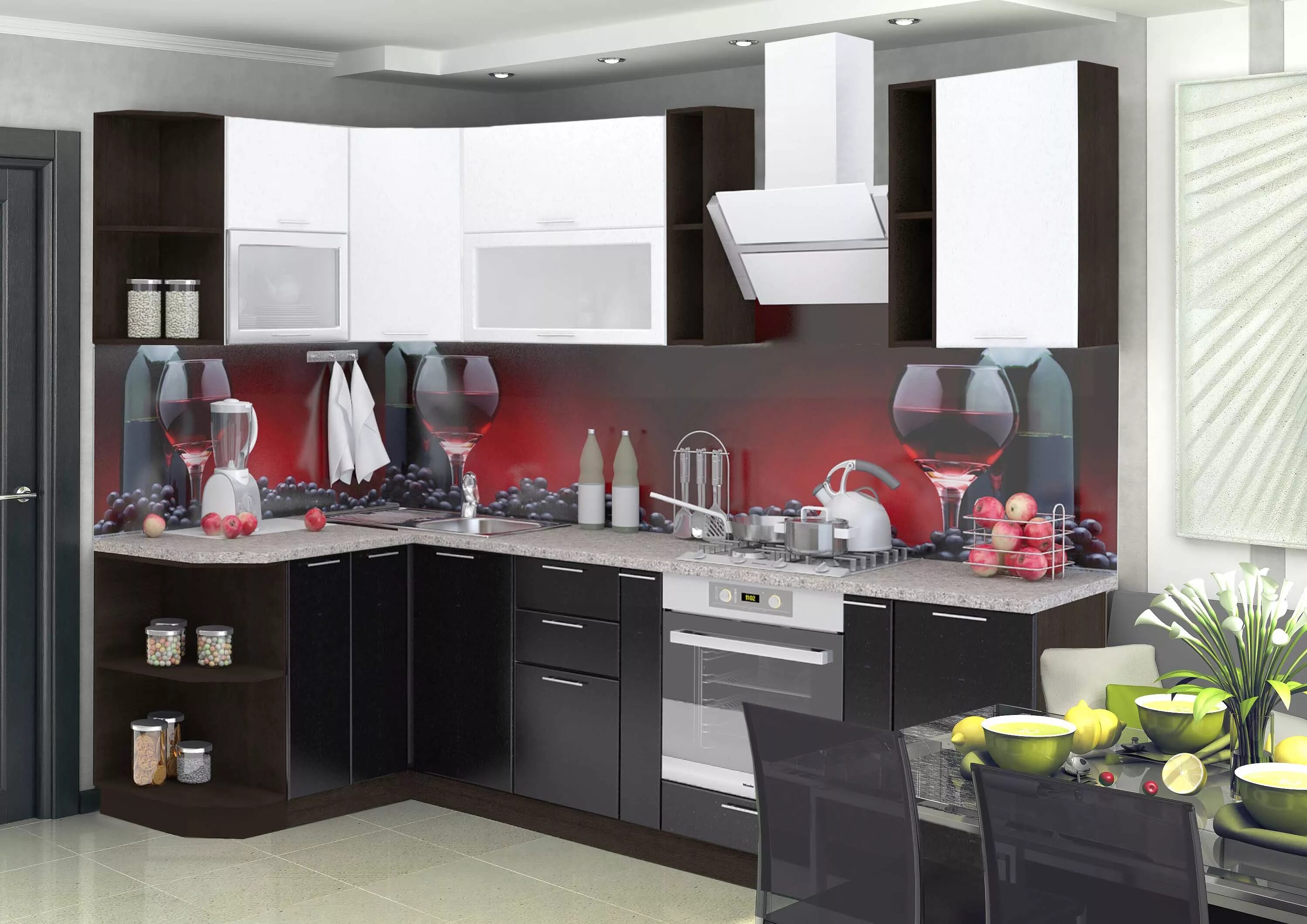 Кухонный гарнитур фото под заказ Кухни в ЗАО на заказ от "Кухни Альянс"