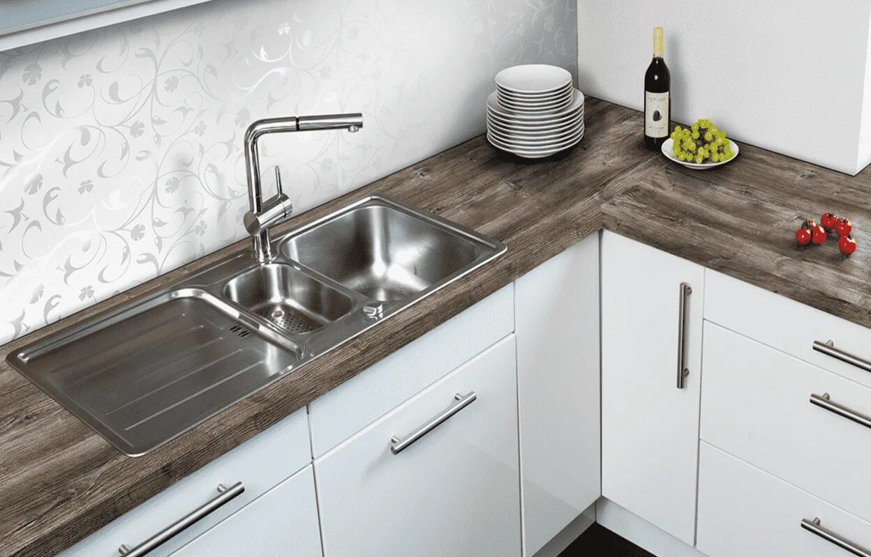 Кухонный гарнитур фото столешницы Столешница для кухни цвета фото: найдено 88 изображений