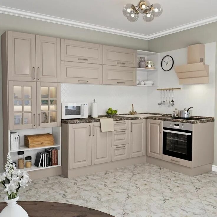 Кухонный гарнитур фото светлые тона Clean and Ready Kitchen for Your Home Decor