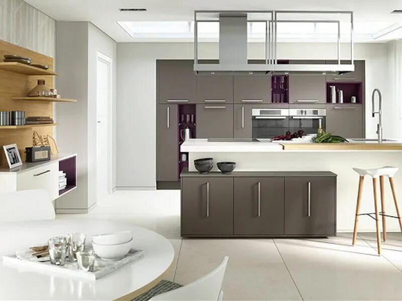 Кухонный гарнитур фото в интерьере современные идеи Встраиваемая элитная Кухня Nice_276 в современном стиле модерн по цене от 58350 