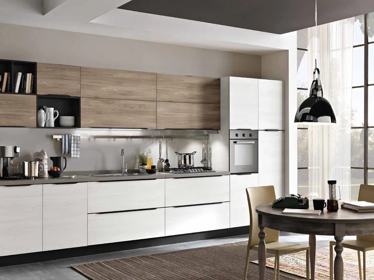 Кухонный гарнитур фото в интерьере современные идеи Итальянская кухня Tokyo 03 фабрики SP - Ital-Collection