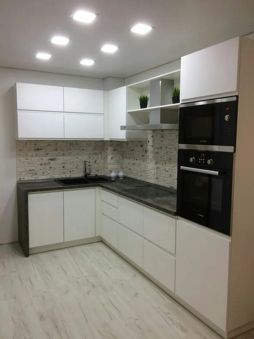 Кухонный гарнитур глянец фото кухни - СИОН-мебель