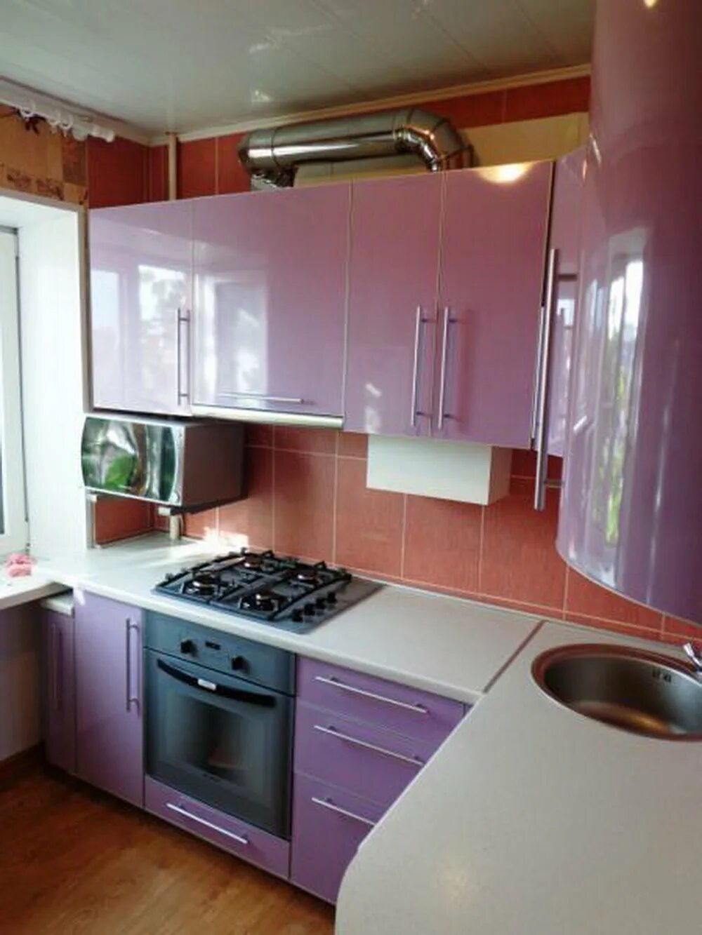 Кухонный гарнитур хрущевка фото цена Кухни на заказ хрущевка фото