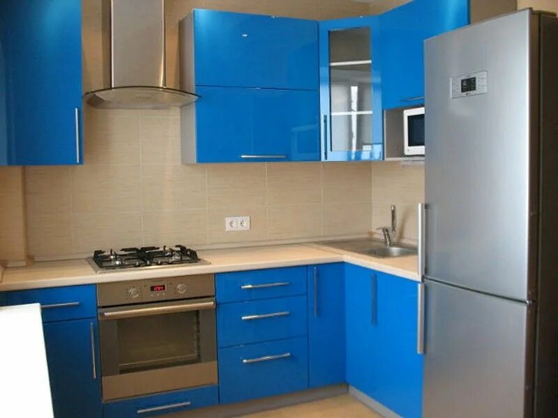 Кухонный гарнитур хрущевке цвета фото Дизайн кухни в хрущевке: полезные советы для тех у кого маленькая кухня Kitchen 