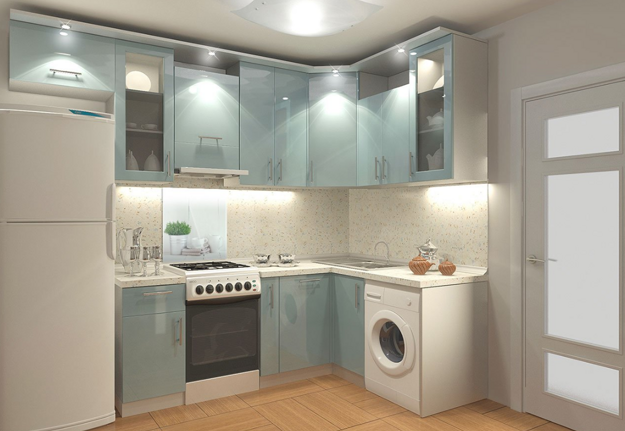 Кухонный гарнитур хрущевке цвета фото Купить недорого экран защитный кухонный из стекла Домашний уют в Cozy House