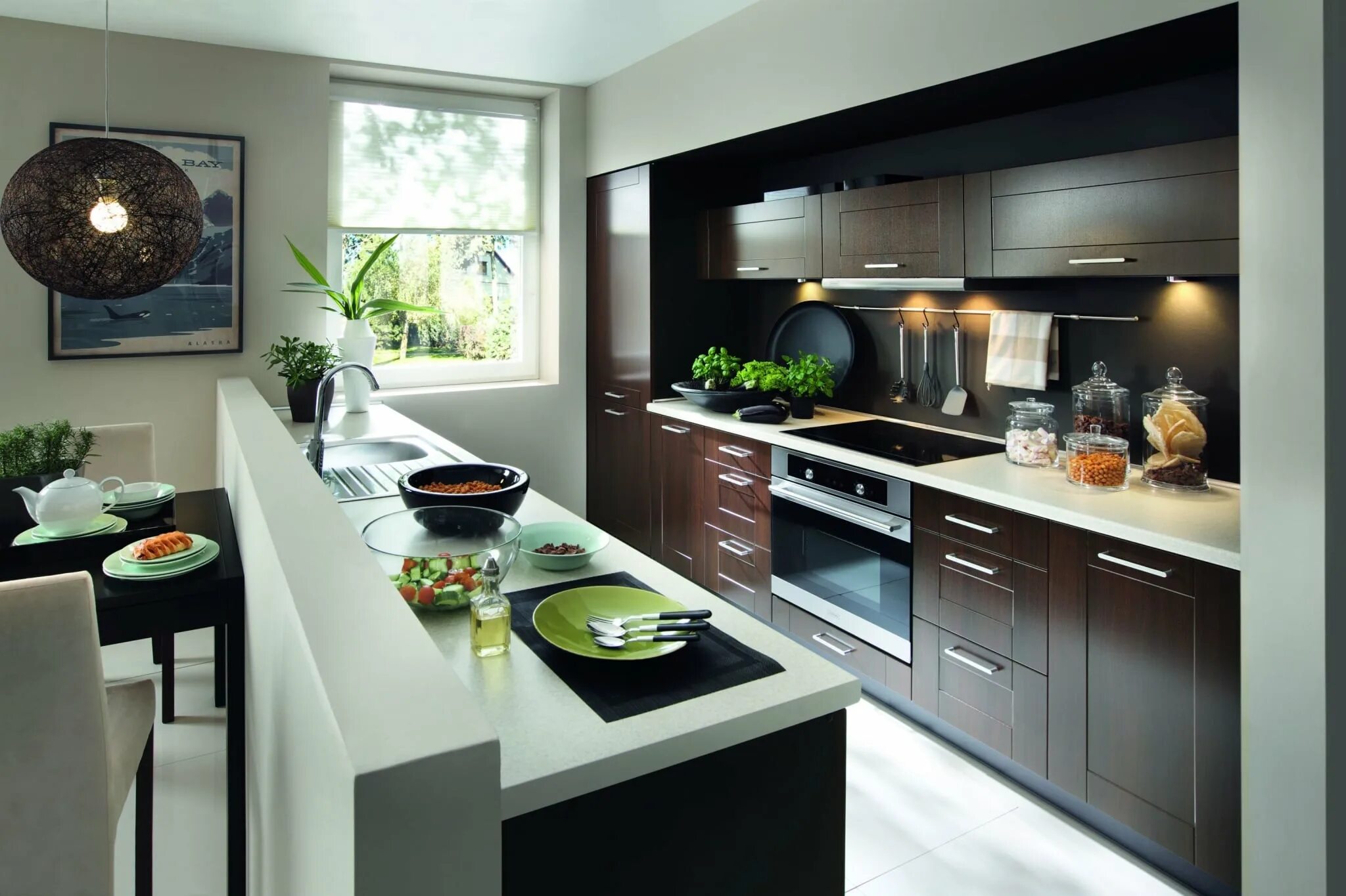 Кухонный гарнитур интерьер фото дизайн Перейти на страницу с картинкой