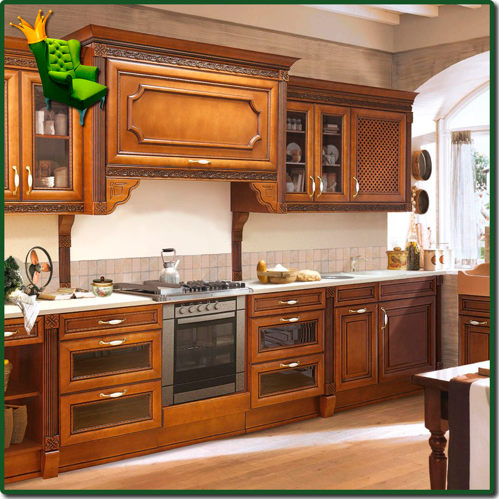Кухонный гарнитур из массива дерева фото Архивы Кухни МДФ Магазин "Народная мебель"