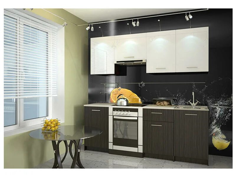 Кухонный гарнитур картинки фото Кухонный гарнитур Дальма 210 Готовые комплекты