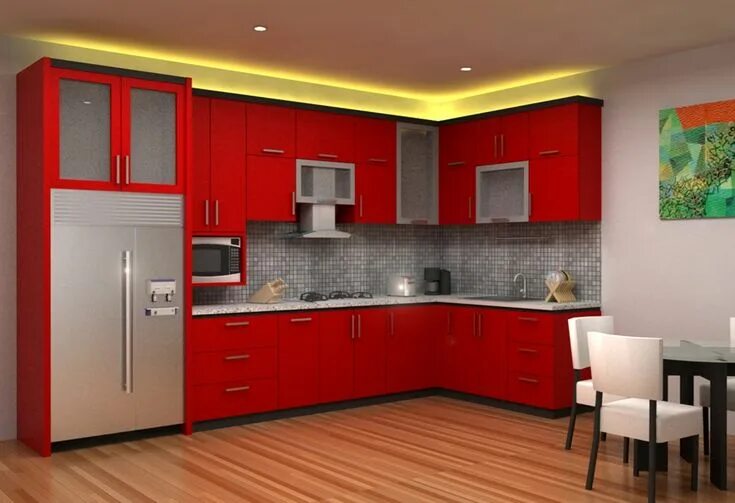 Кухонный гарнитур картинки фото дизайн may color schemes - Google Search Kitchen design color, Minimalist kitchen desig