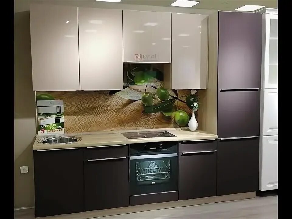 Кухонный гарнитур казань фото Кухня с фасадами МДФ в пленке ПВХ от производителя в Казани Мебельная фабрика ОЛ