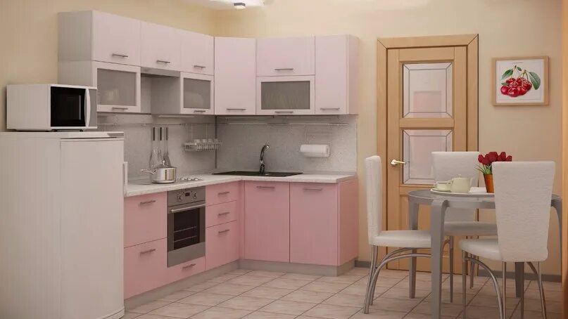 Кухонный гарнитур киров каталог цены фото КУХНЯ "СТАНДАРТ" 2,40*1,45 м