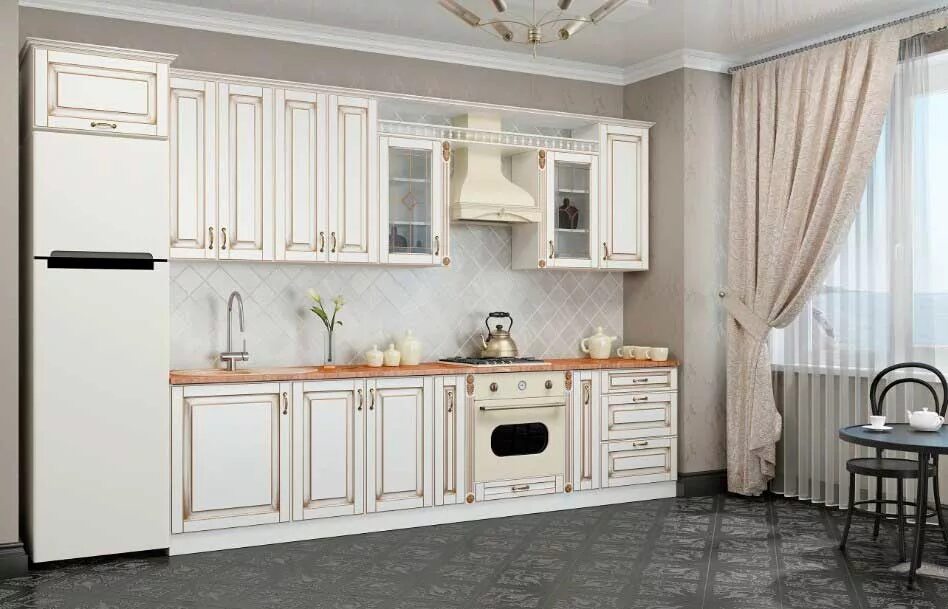 Кухонный гарнитур классика фото Кухня Ампир "КХ-311" купить по цене 123960 руб., Москва