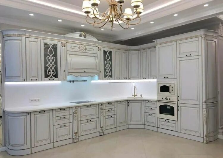 Кухонный гарнитур классика фото Кухня София модульная