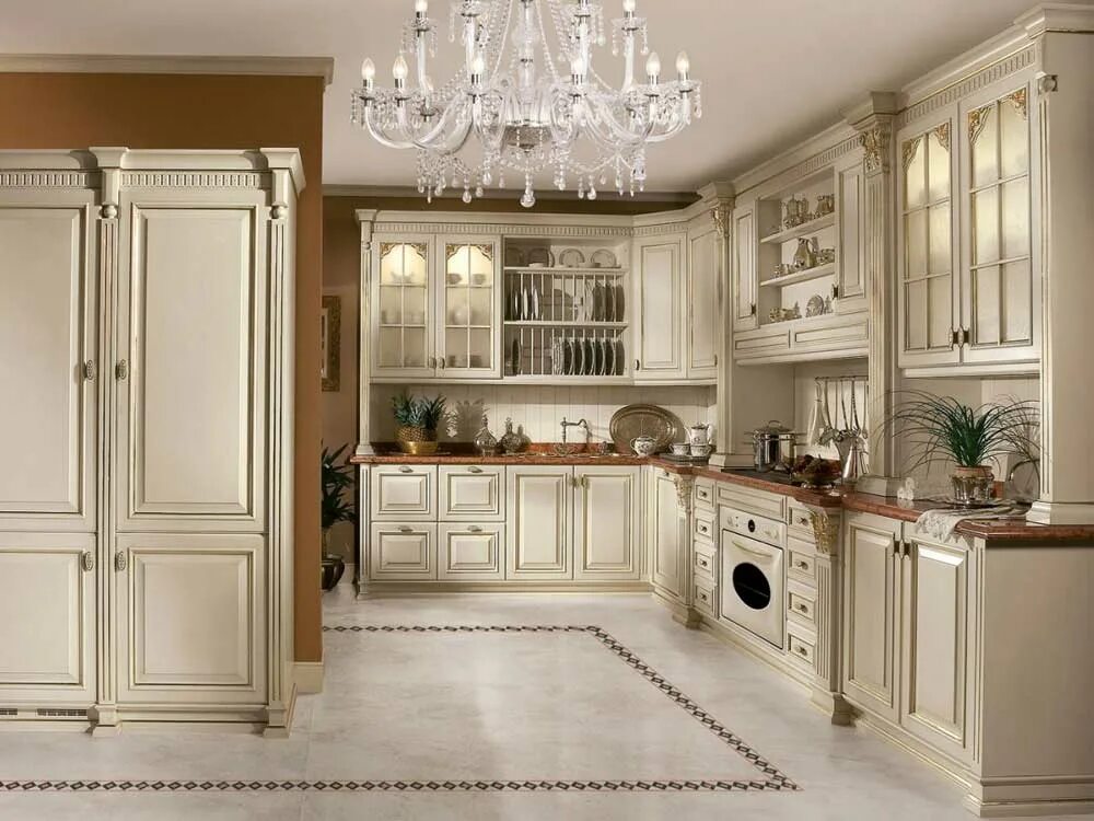 Кухонный гарнитур классика фото Итальянская кухня DUCA D ESTE 19 фабрики MEGAROS - Ital-Collection