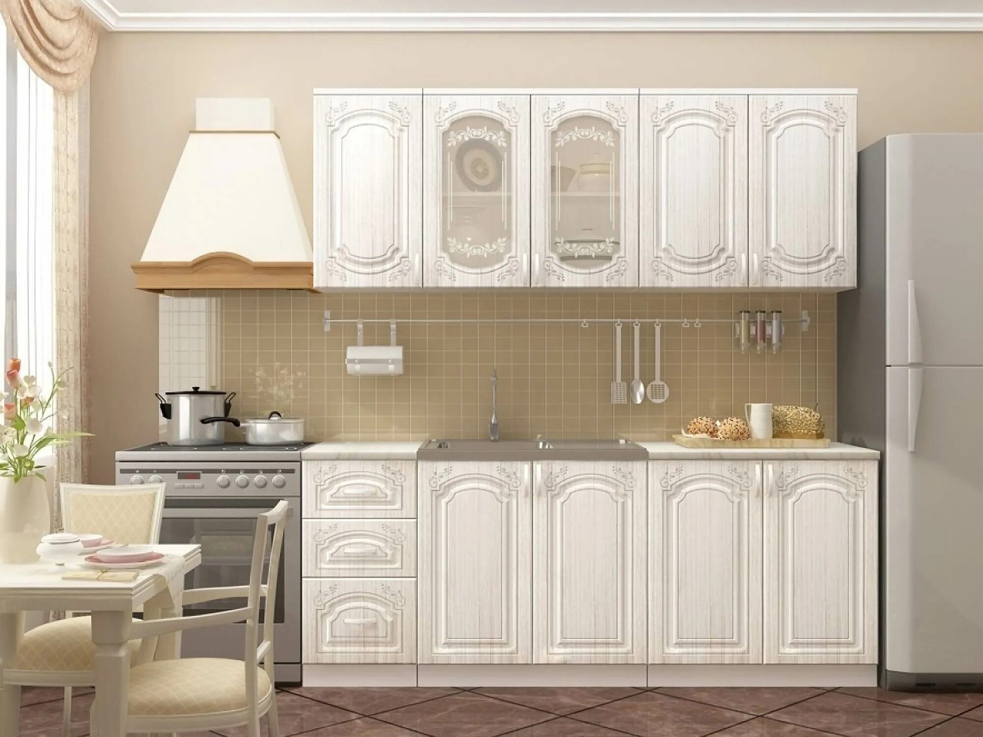 Кухонный гарнитур купить екатеринбург фото Кухня Лиза 1 2000 арт. 10073194 купить недорого в Москве: цена руб, отзывы, фото