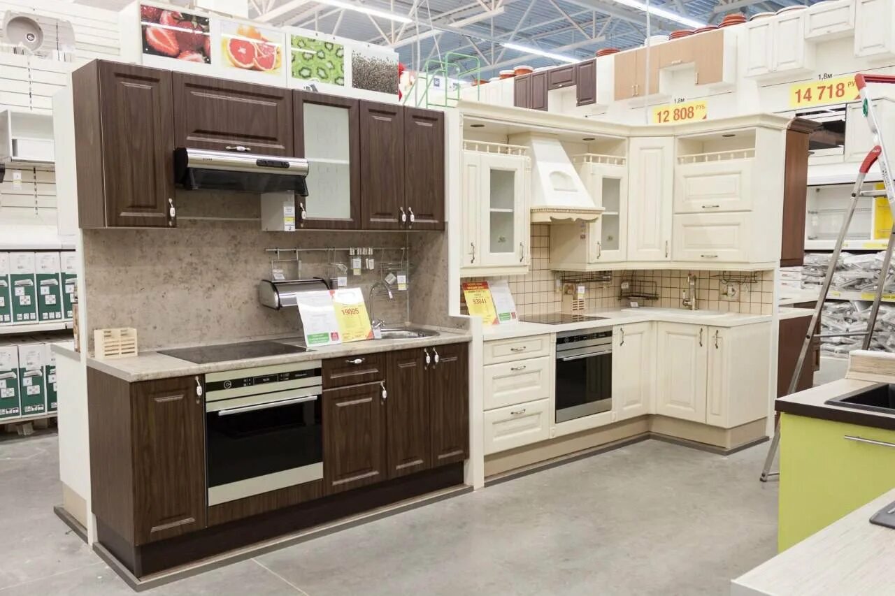 Кухонный гарнитур леруа мерлен фото цена Кухня петергоф леруа мерлен - 4sofa.ru