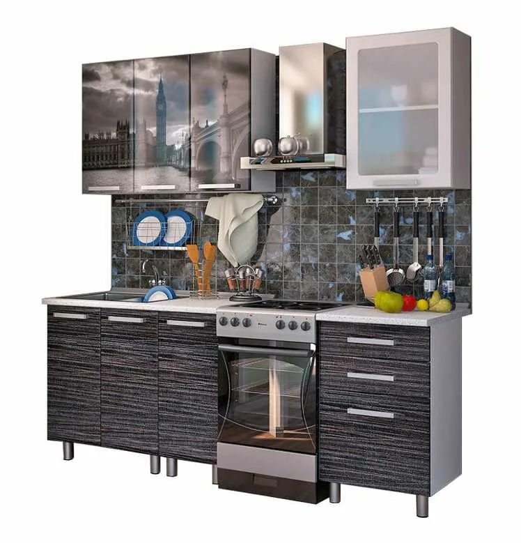 Кухонный гарнитур лондон фото Кухонный гарнитур Лондон в Волгограде и Волжском - Интернет-магазин МебельДар