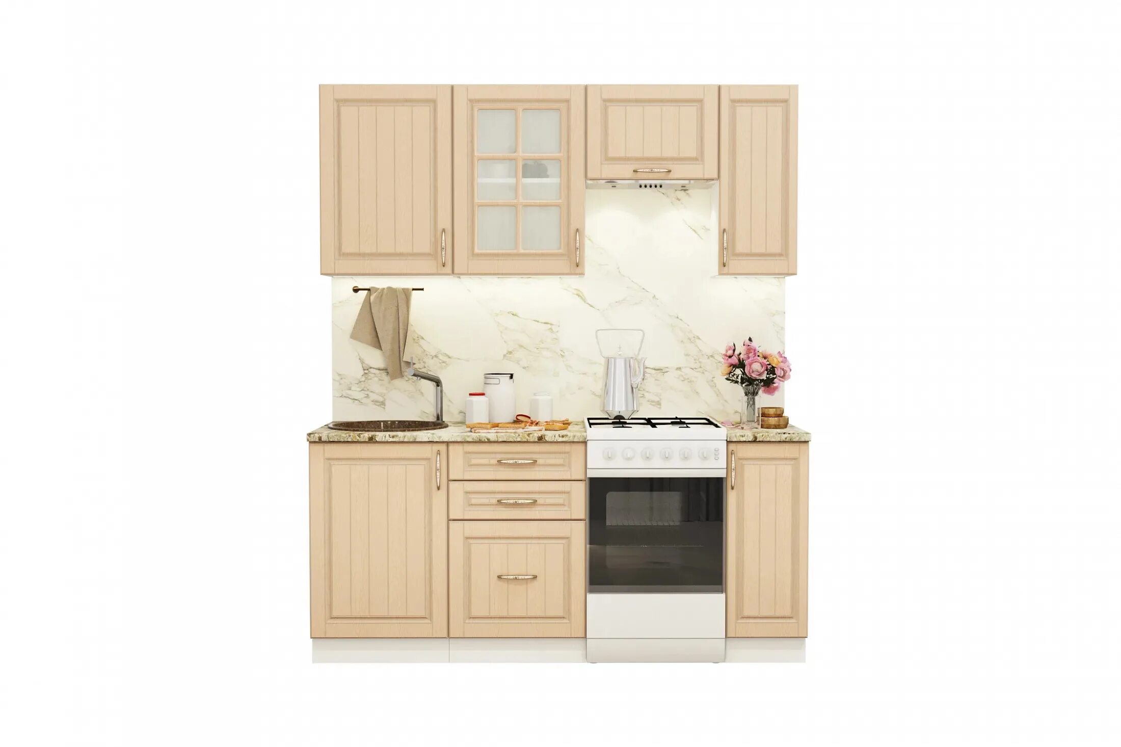 Кухонный гарнитур лондон фото Кухни прямые шириной 180 см купить по выгодной цене в магазине "Komod78"