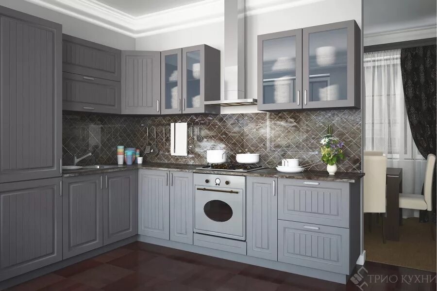 Кухонный гарнитур лондон фото Кухня лондон крем - Фото