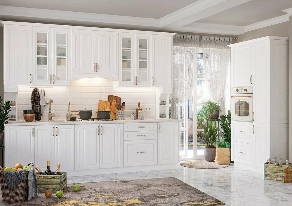 Кухонный гарнитур лондон фото Кухня модульная Лондон купить в Краснодаре Мебель 2x2