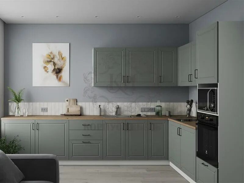 Кухонный гарнитур мария фото Модульная кухня "Maria" ПВХ КорпусМебель