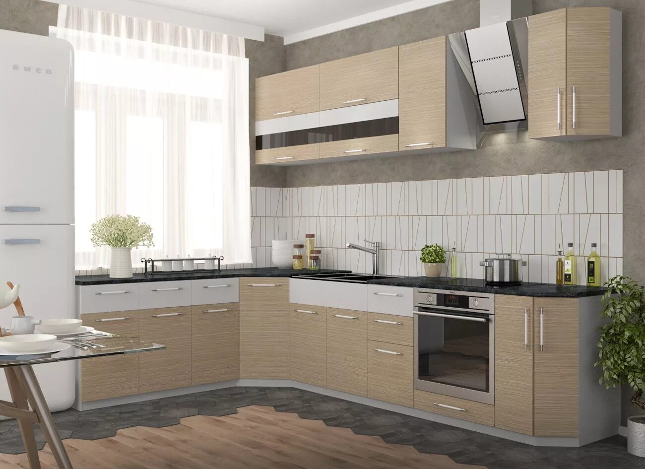 Кухонный гарнитур мария каталог фото и цены Кухня Маша СТ 400 Шкаф нижний торцевой купить в СПб Интернет магазин Лего-Мебель