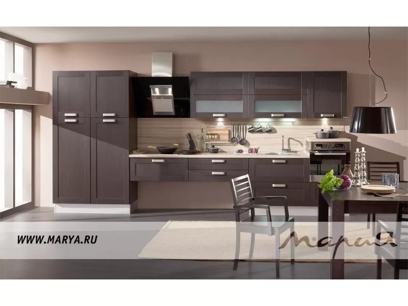 Кухонный гарнитур мария каталог фото и цены Кухонный гарнитур Fab / Мебельная фабрика "Мария", г. Саратов