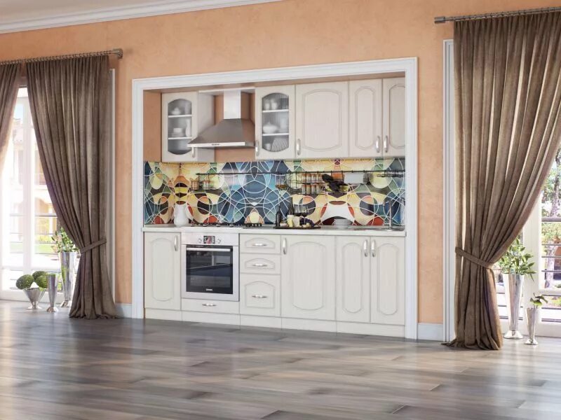 Кухонный гарнитур мария каталог фото и цены Кухня Мария / Мебельная фабрика "Эко", г. Пермь