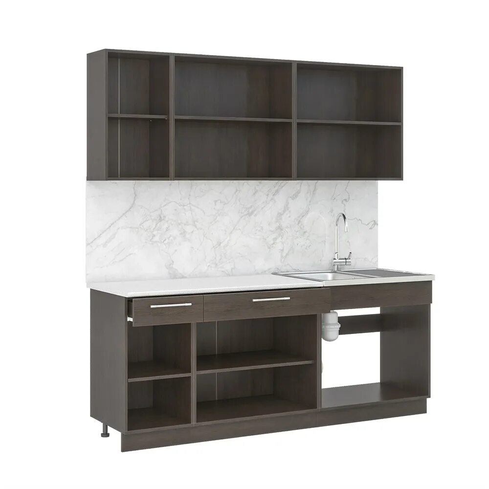 Кухонный гарнитур маша 2.0 фото Кухонный гарнитур "Маша" 2,0 м - Интернет магазин мебели "Альтаир24"