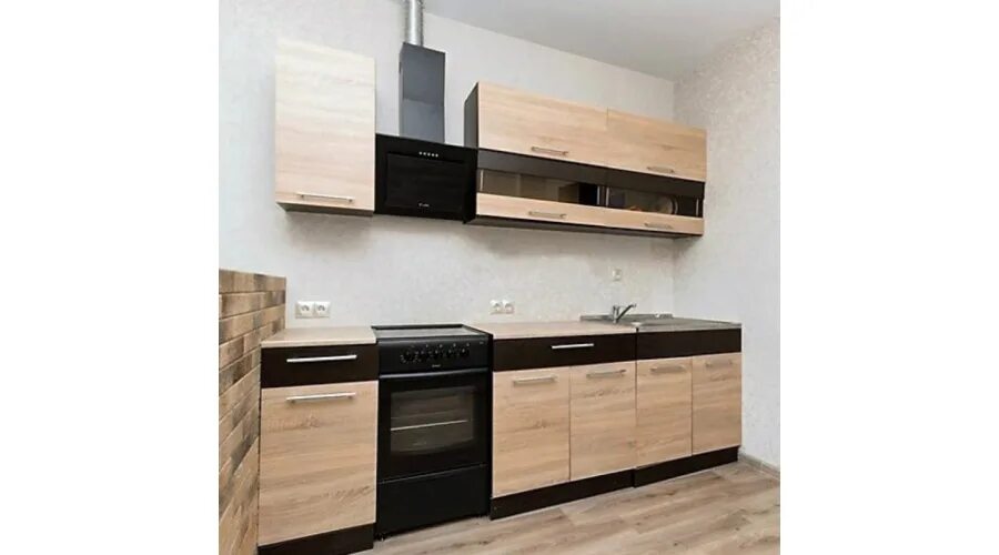 Кухонный гарнитур маша 2.0 фото Сборка кухни маша 2м - фото