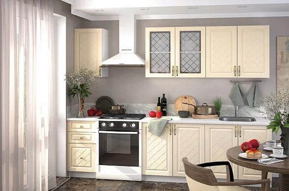 Кухонный гарнитур мдф фото Купить Модульная кухня Модена-6 Интернет - магазин мебели MEBELENOVO