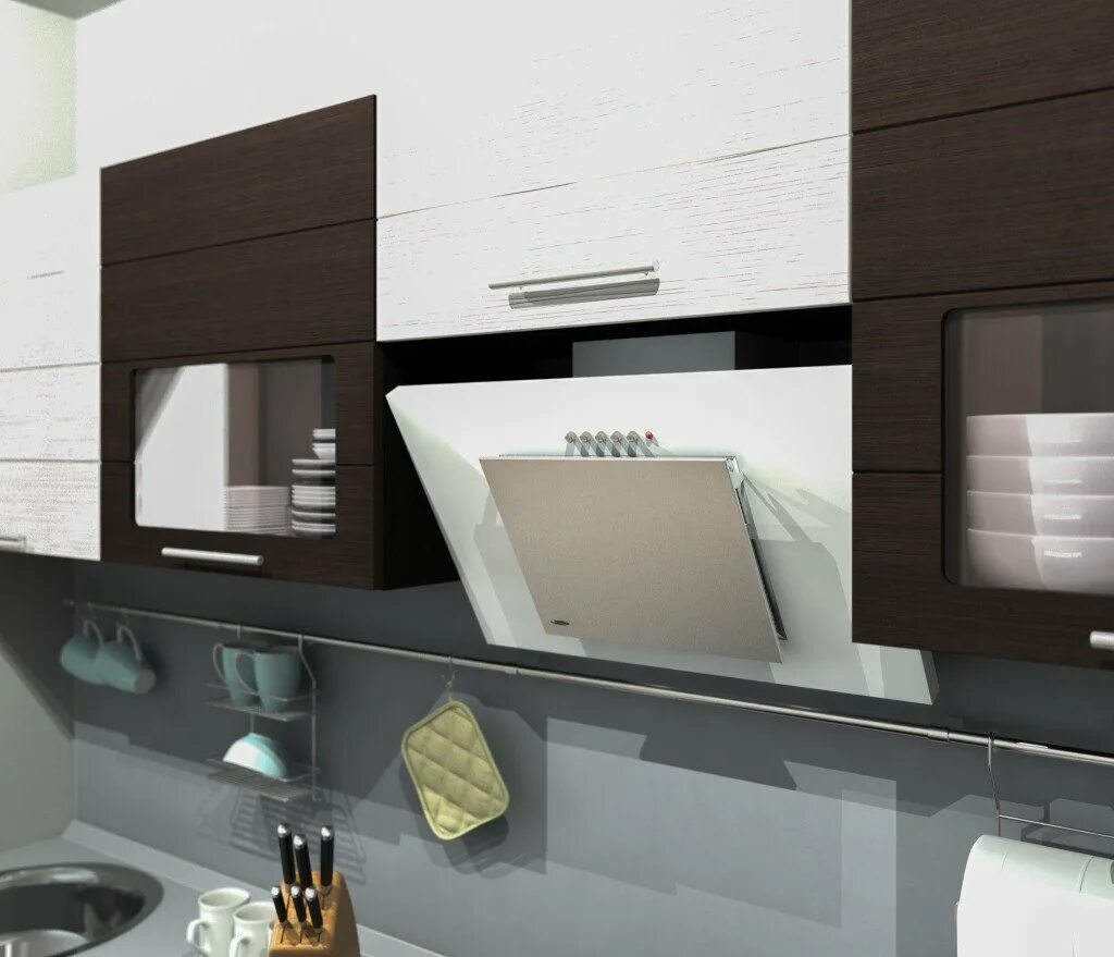 Кухонный гарнитур милена фото Гарнитур кухонный Милена60 Дуб Феррара/Онденс 2,4м 203213 купить с доставкой в М