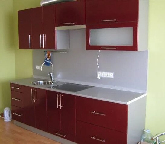 Кухонный гарнитур на 2 метра прямой фото Корпусная и встраиваемая мебель - Фотография 39 из 80 ВКонтакте